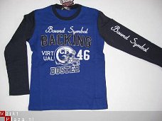 kobalt longsleeve in mt 170/176 nr: 2111 UITVERKOOP