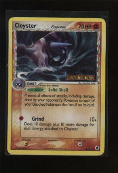 Cloyster 14/101 Rare (reverse) Ex Dragon Frontiers - 1