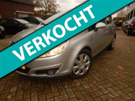 Opel Corsa - 1.4-16V Enjoy DEALER ONDERHOUDENNette 1.4 16v - 1