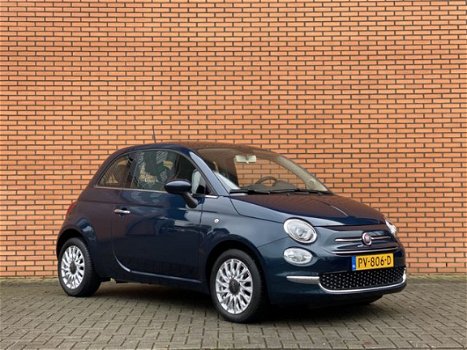 Fiat 500 - 0.9 TwinAir Turbo Lounge | Navigatie | Cruise | Airconditioning | DAB + | LED | 1e eigena - 1