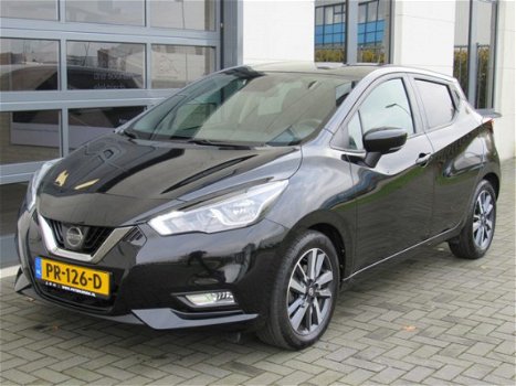 Nissan Micra - 0.9 IG-T N-Connecta 1e eigenaar Apple CarPlay Navigatie Fabrieksgarantie 08/2020 - 1