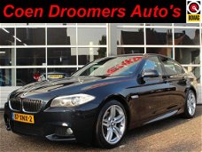 BMW 5-serie - 520d High Executive (M-Pakket, Leder, Navigatie, 19inch, F1 Flippers, Alarm3, Elektr.S