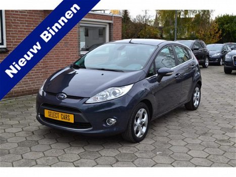 Ford Fiesta - 1.25 Titanium 5.Drs 1e eigenaar model 2012 91.000 km airco stoelverw. parkeersensoren - 1