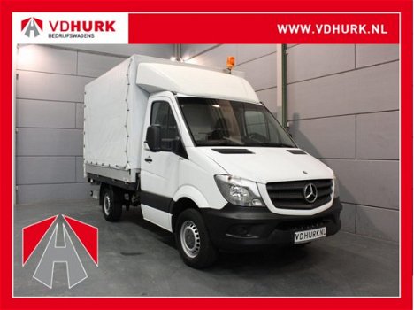 Mercedes-Benz Sprinter - 313 CDI Open Laadbak met Laadklep/Huif/Spoiler/Airco - 1