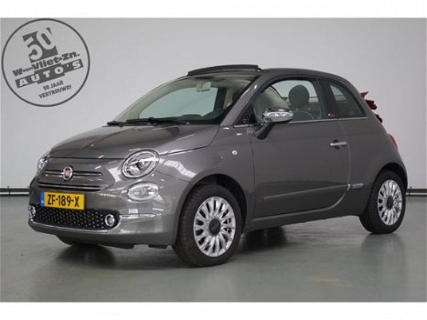 Fiat 500 C - 1.2 Lounge Cabriolet Navigatie Cruise / Airco / PDC - 1