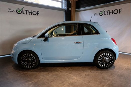 Fiat 500 - 0.9 TwinAir Turbo Lounge / SCHUIF-KANTELDAK / AUTOMAAT / NAVI / AFN. TREKHAAK / - 1