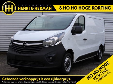 Opel Vivaro - 1.6 CDTI Edition (AIRCO/NIEUW/ NU met €7.568, - KORTING) VDG-37-T - 1