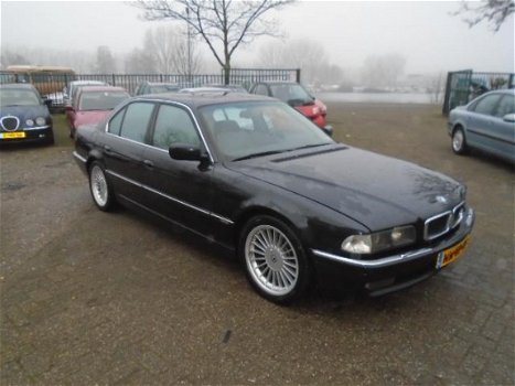 BMW 7-serie - 750i autom, bj96, alle extras, met werk, apk 7-2020, 478dkm, nap, zo meenemen - 1