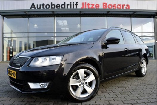 Skoda Octavia Combi - 1.6 TDi Greenline Businessline ECC. Full Map Navi, Sportstoelen, Dealer Onderh - 1