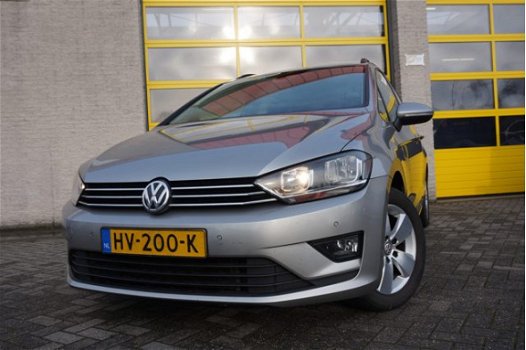 Volkswagen Golf Sportsvan - 1.6 TDI Comfortline BlueMotion BJ2015 LMV | Pano | Elek. Trekhaak - 1