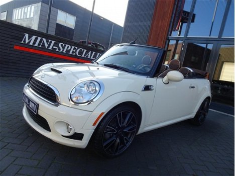 Mini Mini Cabrio - 1.6 Cooper S Jcw aero pakket/leer/navi/uniek - 1