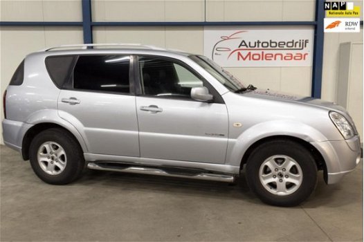 SsangYong Rexton - RX 270 Xdi /AUTOMAAT/LEDER/TREKH./4x4/GRIJS KENTEKEN - 1