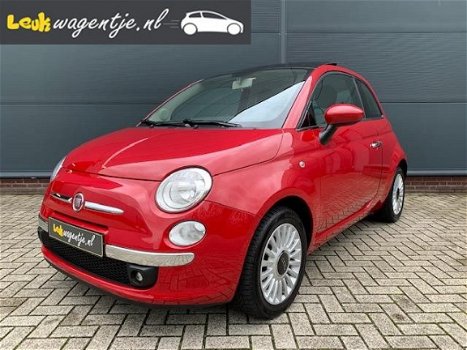 Fiat 500 - 1.2 Lounge * acht () servicebeurten * schuifdak - 1