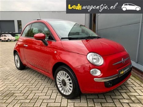 Fiat 500 - 1.2 Lounge * acht () servicebeurten * schuifdak - 1