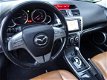 Mazda 6 Sportbreak - 2.0 S-VT Business Plus automaat, bj.2009, wijnrood, climate, leder, navigatie, - 1 - Thumbnail