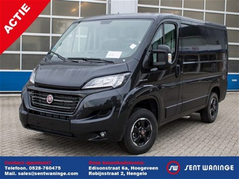 Fiat Ducato - 30 2.3 MultiJet L1H1 120PK Eu6D Luxury Pro (Zwart 1/2) - 1