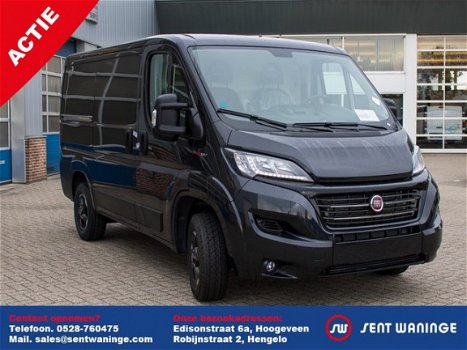 Fiat Ducato - 30 2.3 MultiJet L1H1 120PK Eu6D Luxury Pro (Zwart 1/2) - 1