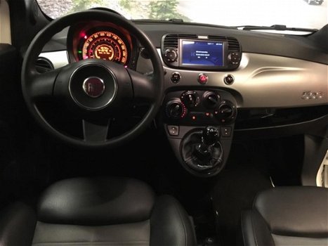 Fiat 500 - 0.9 TwinAir | Airco | Navigatie | Parelmoer lak | Half leder | Bluetooth | Nieuwe APK | - 1