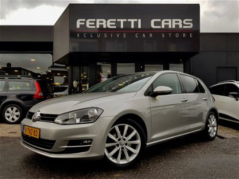 Volkswagen Golf - 1.4 TSI ACT 141PK HIGHLINE SPORTLEDER-INT NAVI AIRCO 6VERSN LMV PDC - 1