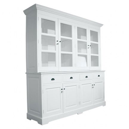 Winkelkast Rancang white wash 200 x 50/40 x 210cm - nr. 1