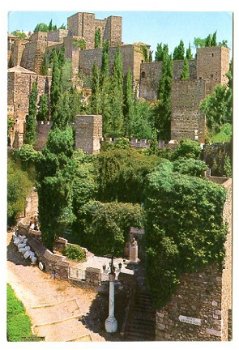 A009 Malaga Alcazaba Spanje - 1