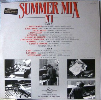 LP Summermix n° 1 - Mini Album - Special Remix - 2