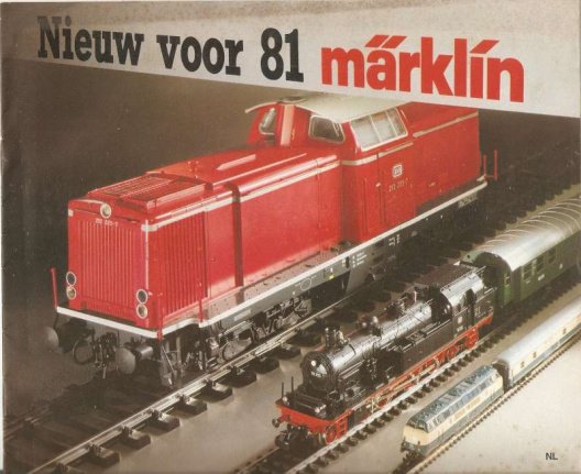 cataloog Märklin - op 3 sporen 1981 + nieuw in 81 & 82 - nr. 1