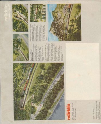 cataloog Märklin - op 3 sporen 1981 + nieuw in 81 & 82 - Afbeelding 6