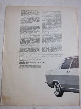 Introductie Brochure OPEL KADETT (jaren 60) - 7
