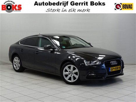 Audi A5 Sportback - 2.0 TDI Pro Line Navigatie clima cruise pdc trekhaak 17`LM 177PK - 1