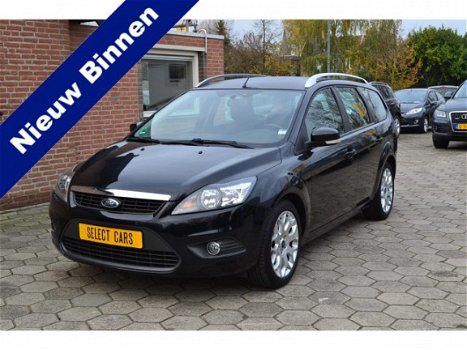 Ford Focus Wagon - 1.6 Titanium Sport 1e eigenaar model 2010 airco half-leer 17''velgen radio/cd+stu - 1