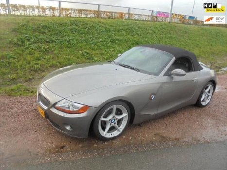 BMW Z4 Roadster - 3.0i z4 3.0 6 cilinder airco navigatie zwart leer 17lmv pdc - 1