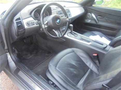 BMW Z4 Roadster - 3.0i z4 3.0 6 cilinder airco navigatie zwart leer 17lmv pdc - 1