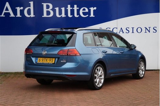 Volkswagen Golf Variant - 1.4 TSI Highline Automaat 140PK; Panorama-dak+Leder+Navi+Adaptivecruise=VO - 1