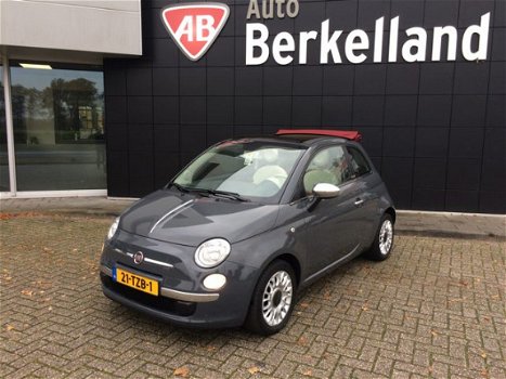 Fiat 500 C - 1.2 lounge cabrio 70pk nw-staat 1e eig* 59DKM*NAP*super kleurstelling*PDC* *Altijd zeer - 1