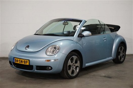 Volkswagen New Beetle Cabriolet - 1.6 Turijn Comfort ✔ Sportief ✔ Nieuwe APK ☎ - 1