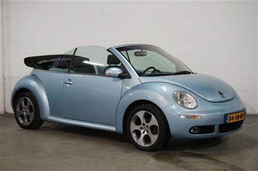 Volkswagen New Beetle Cabriolet - 1.6 Turijn Comfort ✔ Sportief ✔ Nieuwe APK ☎ - 1