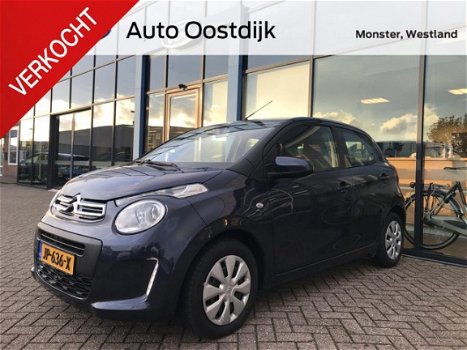 Citroën C1 - 1.0 e-VTi Selection VAN €7.350, - VOOR €6.950, - 5-Deurs Airco Cruise Control USB / AUX - 1