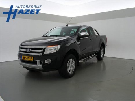 Ford Ranger - 2.2 TDCi 150 PK 4WD LIMITED SUPER CAB. + LEDER / NAVIGATIE / STOELVERWARMING / CAMERA - 1