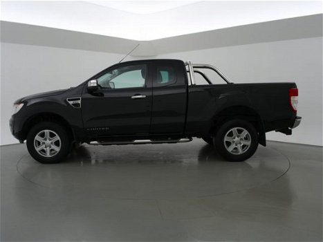 Ford Ranger - 2.2 TDCi 150 PK 4WD LIMITED SUPER CAB. + LEDER / NAVIGATIE / STOELVERWARMING / CAMERA - 1