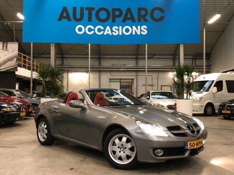 Mercedes-Benz SLK-klasse - 200 K. automaat leder navi unieke km stand - 1