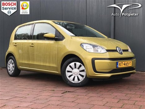 Volkswagen Up! - 1.0 BMT move up , NU 80, - KORTING, Bluetooth, BOVAG garantie, Nieuwstaat - 1