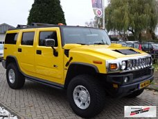 Hummer H2 - 6.0 V8 Benzine Youngtimer 2003 Geel DVD