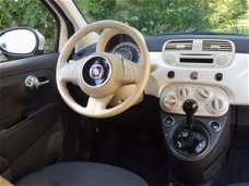 Fiat 500 - 1.4-16V automaat / glazen schuif/kanteldak / cruise control / airco / parelmoer lak