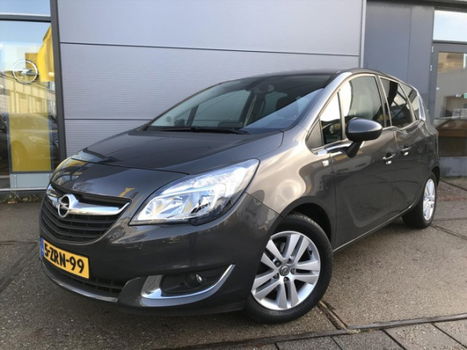 Opel Meriva - 1.4 Turbo 120pk Design Edition / Clima / Navi / Parkpilot / Trekhaak - 1