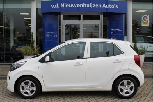 Kia Picanto - 1.0 CVVT EconomyPlusLine Airco BlueT. 5 Deurs USB info fbogaars 0492-588956 - 1