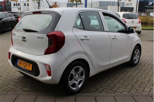 Kia Picanto - 1.0 CVVT EconomyPlusLine Airco BlueT. 5 Deurs USB info fbogaars 0492-588956 - 1