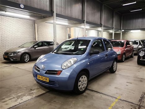 Nissan Micra - 1.2 Visia NAP|NIEUWE APK|ELEKTRISCH|GOEDESTAAT - 1