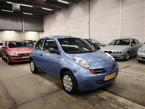 Nissan Micra - 1.2 Visia NAP|NIEUWE APK|ELEKTRISCH|GOEDESTAAT - 1