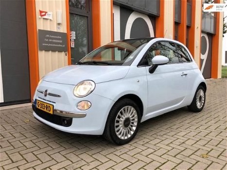 Fiat 500 - 1.4-16V Pop PDC, Onderhoudsboekjes, Glazen dak - 1